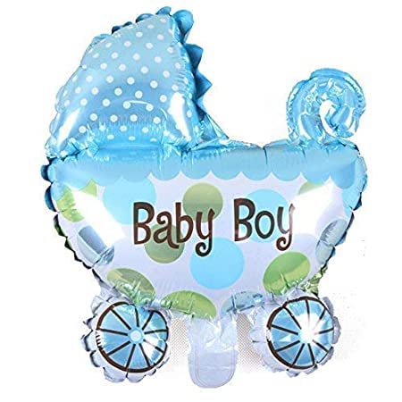Baby Shower Decoration Items Set-55Pcs Baby Shower Party Decoration Items with Pastel Balloon,Pram Balloon theme Party Decoration Items