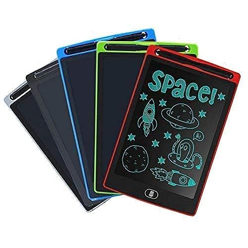 GROOVYDUDZ LCD Writing Tablet for Kids 8.5 Inch | Reusable Slate Pad for Boys & Girls | Drawing, Doodle & Study Tab for Age 2-10 Years | Screen-Free Toys for Learning & Fun Activities