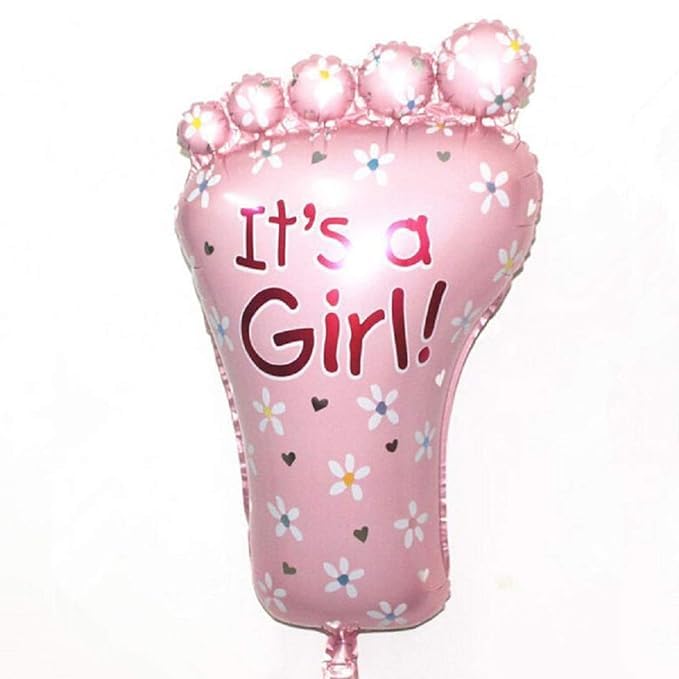 Baby Shower Decoration Kit for Mom To Be – Gold BABY SHOWER Banner, Pink & Blue Balloon Arch , Baby Theme Foil Balloons, Star Balloons, Mom To Be Sash, Glue Dots