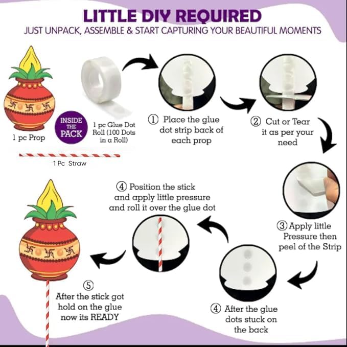 Annaprashan Decoration Kit for Baby’s Rice Ceremony – Includes Banner, 40 Metallic Balloons,